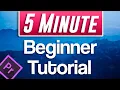 How to Edit for Beginners Tutorial Premiere Pro 2020