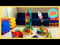 Download Lagu Magnetic Tiles Ideas  | Building Blocks Magnet Blocks Space Station | Magnet Tiles Space Station