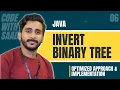 LeetCode INVERT BINARY TREE Solution Explained - Java LeetCode 226 Coding Interview Saad Aslam