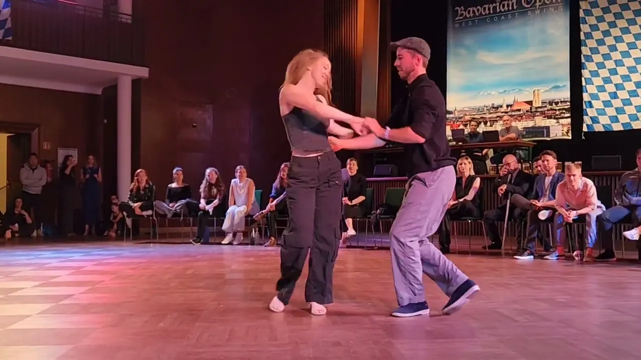 "Chills" Attila Kobori & Mackenzie Keister - 3rd place All-Stars J&J Final Bavarian Open WCS 2024