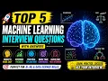 Machine Learning Interview Questions with Answers AI Data Science