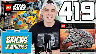 Bricks & Minifigs SETTLED, LEGO Mandalorian Fatigue, LEGO UCS Bounty Hunters! | ASK MandR 419