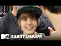 Justin Bieber Asher Roth Take on the Silent Library MTV Vault
