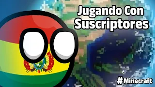 Jugando Minecraft Con Suscriptores | Servidor Java Y Bedrock