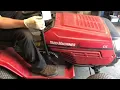 How to start a Yardman MTD Tractor