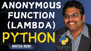 ANONYMOUS FUNCTIONS LAMBDA - PYTHON PROGRAMMING