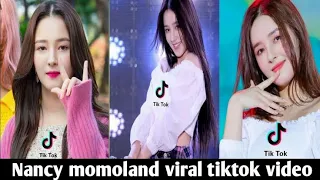 most viral girl on tiktok nancy momoland new hot video 2020