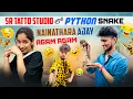 Lagu SR Tattoo Studio lo Python Pamu | Nainathara \u0026 Ajay Agam Agam 🤣🤣 | @Nainithomuchatlu