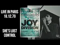 She’s Lost Control – Joy Division Live in Paris 1979
