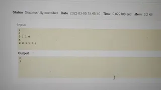 Equal max splitting - Codechef Solution