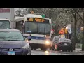 on Myrtle Avenue on the Q55 to Richmond Hill