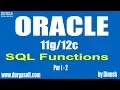 Oracle SQL Function Part - 2 by Dinesh
