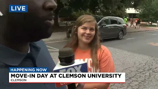 Move-in day at Clemson University