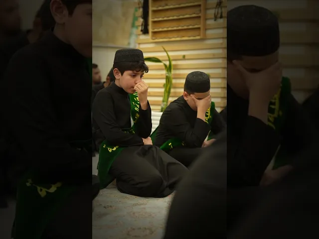 ⁣مجلس عزاءٍ يعبق بذكر الزهراء (عليها السلام) في معهد القرآن الكريم في النجف الأشرف