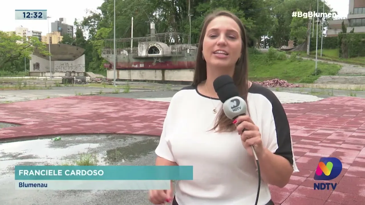 Obra de revitalização da prainha deve ser retomada com novo comando em Blumenau