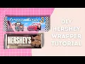 Personalized Hershey Bar Wrapper Tutorial Using Canva