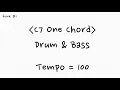 C7 One Chord Backing Track Drum Bass Tempo 100