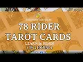78 CARDS COMPLETE RIDER TAROT CARD