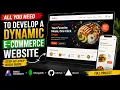 Build a Dynamic E-Commerce Website with Google Antigravity MongoDB GitHub Vercel Full Course