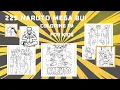 FORBIDDEN NINJA SCROLL 225 Naruto Mega Coloring Bundle Canva Editable