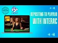 to PlayOJO with Interac