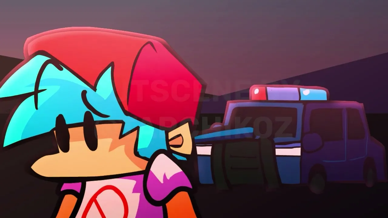 Experimental Cutscene of a FNF Mod