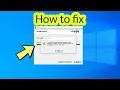 How to fix error code 2503 and 2502 in windows 10