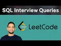 Practice SQL Interview Questions on LeetCode Solve SQL Interview Questions Practice SQL Queries