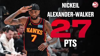 Nickeil Alexander-Walker drops 27 Points 8 Assists 4 Steals in Hawks 12th Win in a row at Home