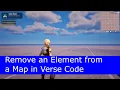 Remove an Element from a Map in Verse Code