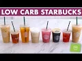 Low Carb Keto Starbucks Drinks Iced Coffee Iced Teas