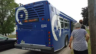 Ride On Pace Bus 2016 ElDorado National Axess BRT 6544 On Rt 386 to Devry University Part 2