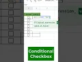 Google Sheets Conditional Format Checkbox