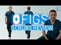 FreeX FIGS SCRUBS REVIEW FreeX fionlinte Chisec 3 Pocket Scrub Top Cairo Cargo Scrub Pants