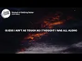 Josh Ross - Scared of Getting Sober (Lyrics)