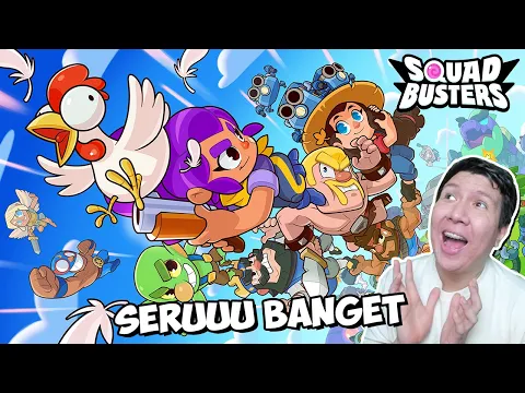 GAME BUATAN SUPERCELL INI NAGIH BANGET! SUPERCELL YANG BIKIN CLASH OF CLANS! Squad Busters