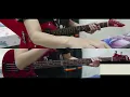 [Narushio / Chisaki] "Unveil" By *Luna-feat.Nenne Guitar and Bass cover Full version(with subtitles)