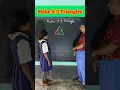 Make it 3 Triangles