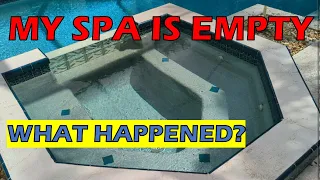 The Reason Your Spa Is DRAINING How To Fix It In Less Than 10 Seconds