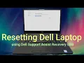 Creating Using Dell Support Assist Recovery USB