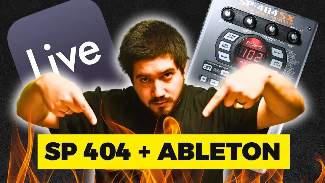 Así proceso mis samples en la SP-404 y hago el beat en Ableton 🔥