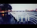 Stormy conditions on the river Shannon in Limerick