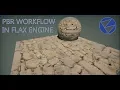 PBR workflow - pbr material in flax game engine