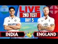 Download Lagu IND vs ENG Test Live: India vs England 2nd Test Day 5, IND Batting | Live Cricket Score \u0026 Commentary