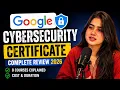 Google Cybersecurity Certificate Review 2026 Complete Guide for Beginners