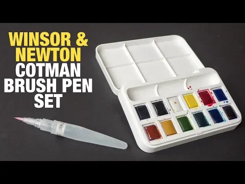 Download MP3 Review: Winsor \u0026 Newton Cotman Brush Pen Set