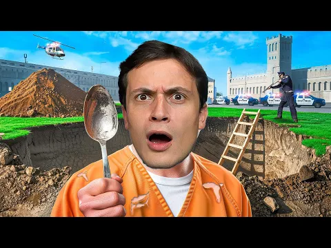 Video Thumbnail: გავრბივარ ციხიდან მხოლოდ კოვზით !! Prison Break DAY5