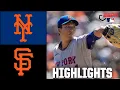 New York Mets vs San Francisco Giants Full Game Highlights ESPN MLB