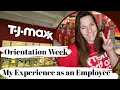 FIRST 5 DAYS AS A TJMAXX EMPLOYEE 2020 TEAM