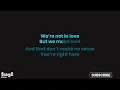 SIENNA SPIRO - We're Not In Love (Piano Karaoke)